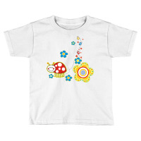 Ladybird, Insect, Animals, Flowers, Nature Toddler T-shirt | Artistshot