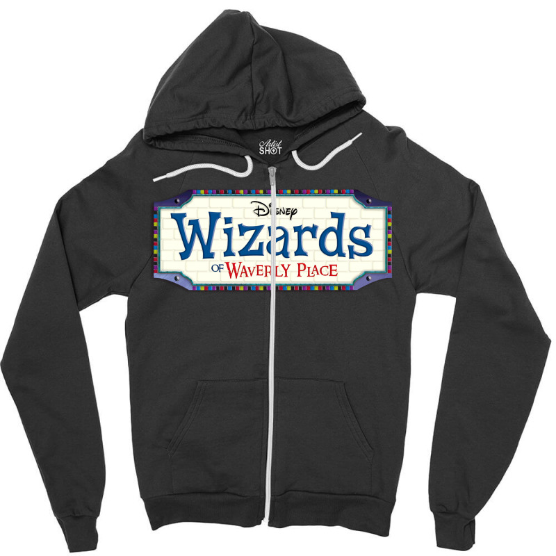 Wizards Of Waverly Place Zipper Hoodie | Artistshot