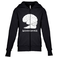 Braindance Youth Zipper Hoodie | Artistshot