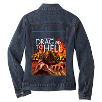 Music Retro Indian Woman My Favorite People Ladies Denim Jacket | Artistshot