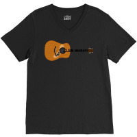 Hansard Guitar V-neck Tee | Artistshot