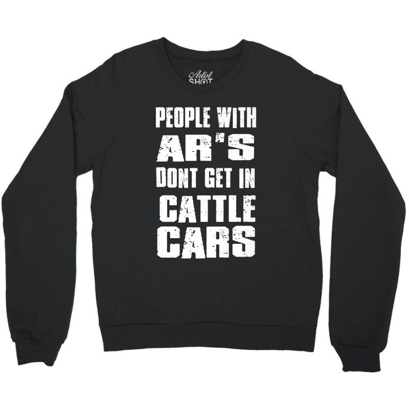 People With Ar's Don'gein Cattle Cars Games Characters Crewneck Sweatshirt by KhalilDesign | Artistshot