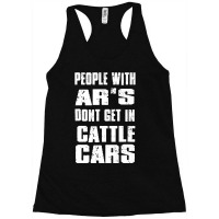 People With Ar's Don'gein Cattle Cars Games Characters Racerback Tank | Artistshot