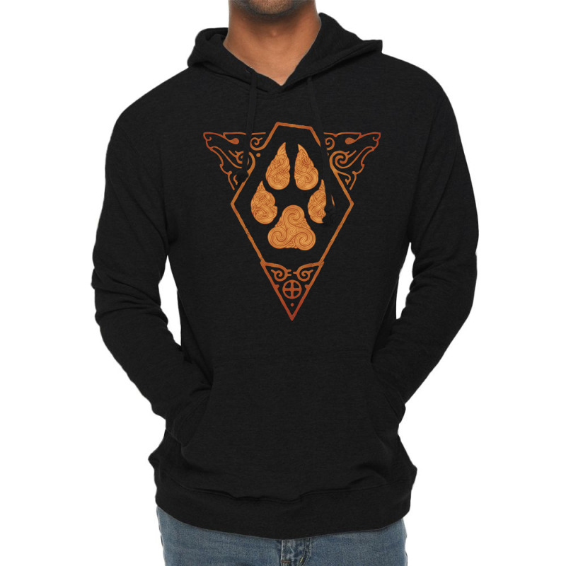 Wolf_s Stamp Lightweight Hoodie | Artistshot