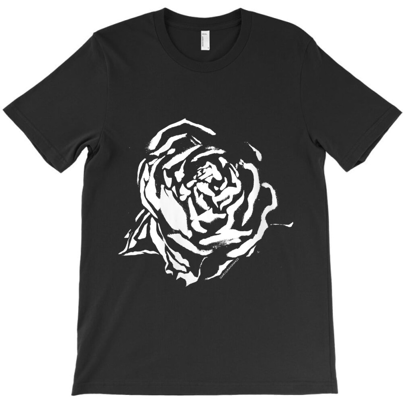 Womens Garygraham422 Graffiti Rose V-neck T-shirt | Artistshot