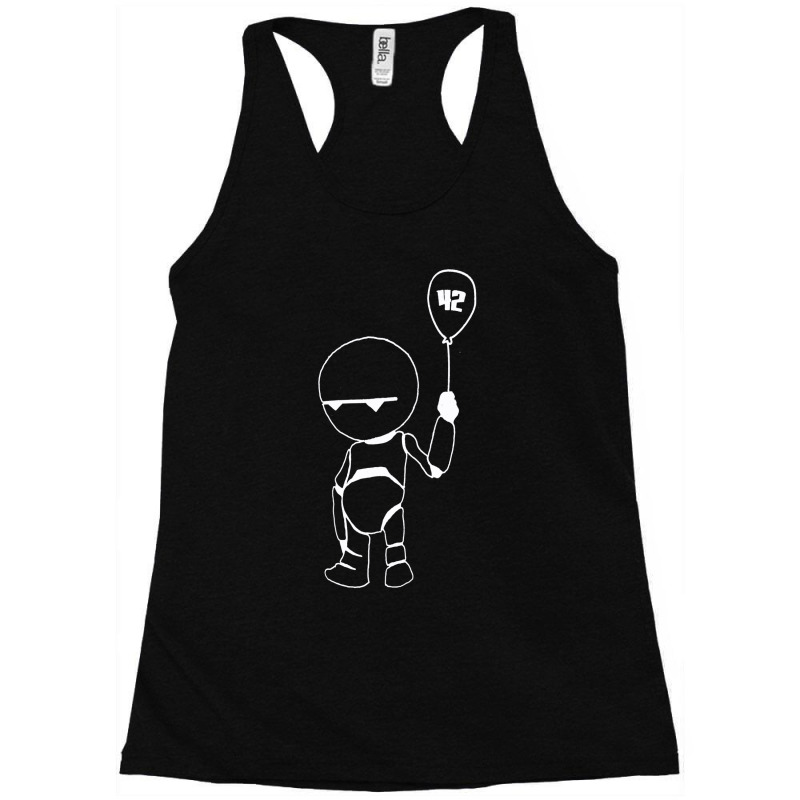 Marvin The Robot, Hitchhikers Guide To The Galaxy, Cult Film, Hitchhik Racerback Tank by SHODSPADS | Artistshot