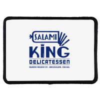 Salami King Jewish Deli T Shirt Jerusalem Israel T Shirt Delicatessen Rectangle Patch | Artistshot