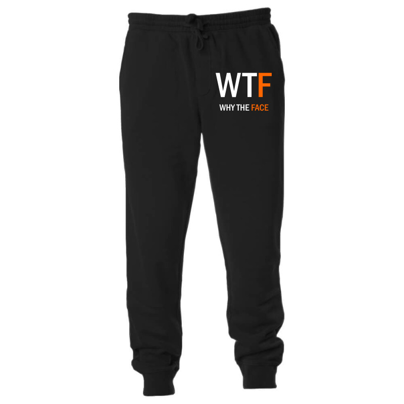 Wtf Why The Face Unisex Jogger | Artistshot