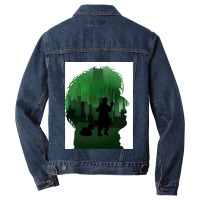 Funny Gift Time Traveller Gifts Men Men Denim Jacket | Artistshot