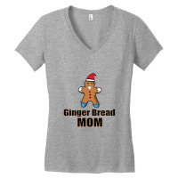 Ginger Bread Cute Christmas Holiday Spirit Lovely Women's V-neck T-shirt | Artistshot