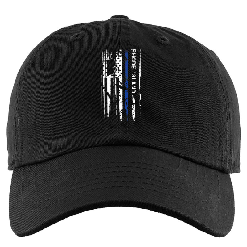 Rhode Island Cop Thin Blue Line Leo Police American Flag Kids Cap by LembckeAleeya | Artistshot