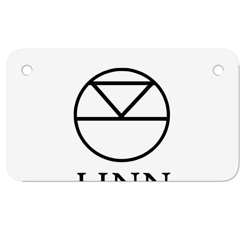 Linn Products Motorcycle License Plate | Artistshot