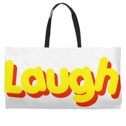 laugh Weekender Totes | Artistshot