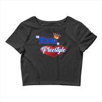 The King Of Freestyle Music Latin Hip Hop Classic Crop Top | Artistshot