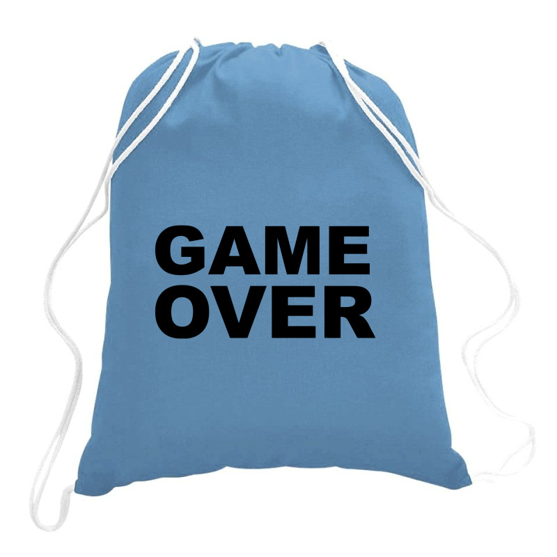 Game Over   Game Drawstring Bags | Artistshot