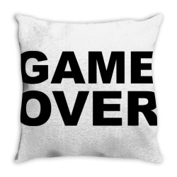 game over   game Throw Pillow | Artistshot