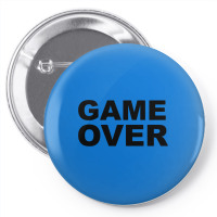 Game Over   Game Pin-back Button | Artistshot