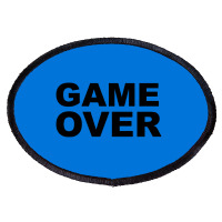 Game Over   Game Oval Patch | Artistshot