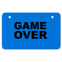 Game Over   Game Atv License Plate | Artistshot