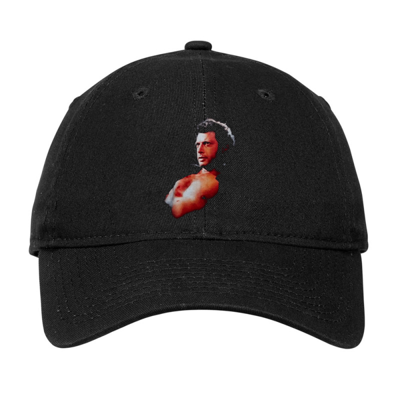 Jeff Goldblum, Shirtless Jeff Goldblum, Shirtless, Jeff, Goldblum, Jef Adjustable Cap | Artistshot