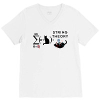 String Theory V-neck Tee | Artistshot