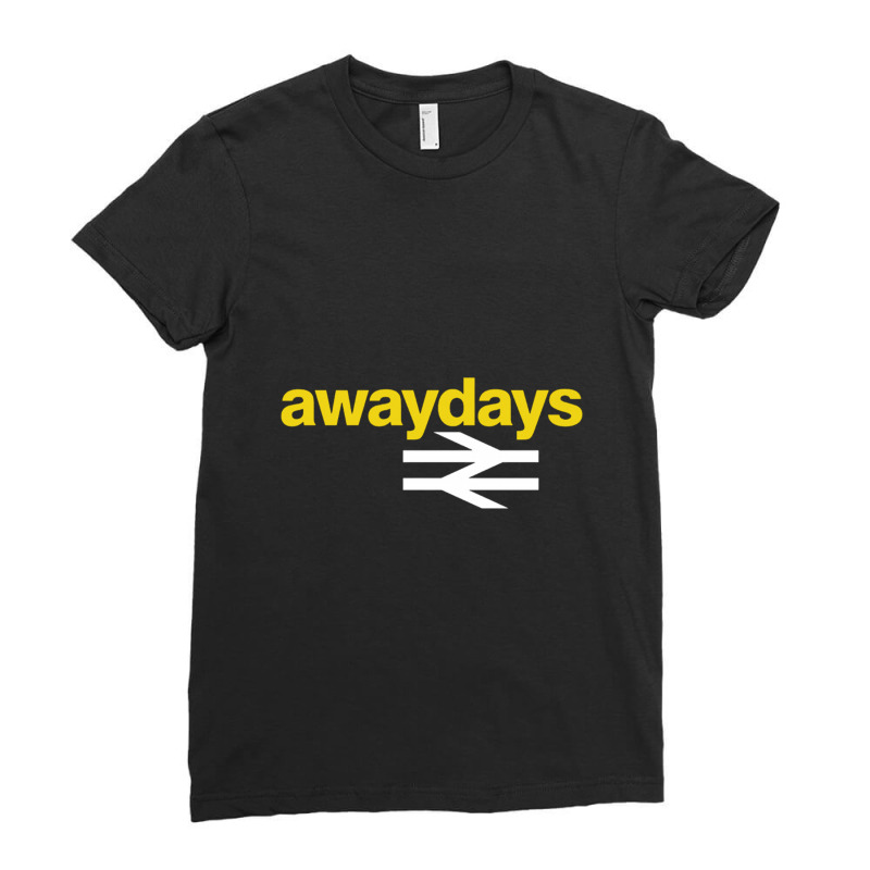 Away Days Football Casual Ladies Fitted T-Shirt by Andreacomptonc | Artistshot