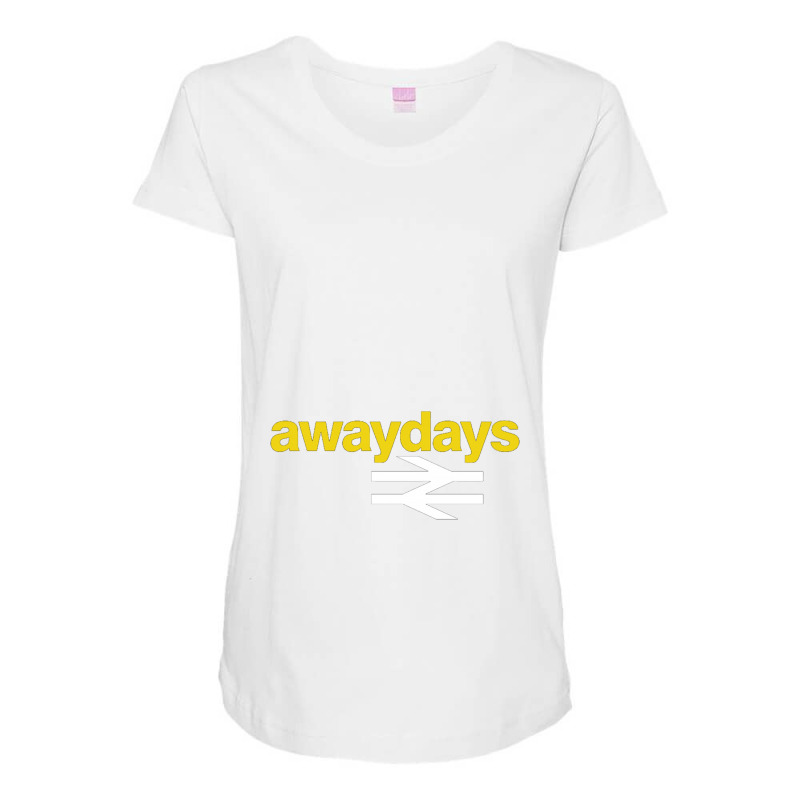 Away Days Football Casual Maternity Scoop Neck T-shirt by Andreacomptonc | Artistshot