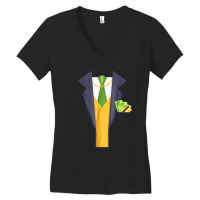 Billionaire Halloween Costume T Shirt   Or A Millionaire Women's V-neck T-shirt | Artistshot