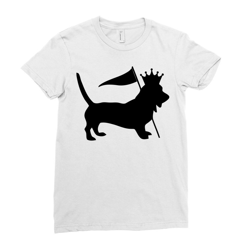 Dog King Ladies Fitted T-Shirt by Zidane24 | Artistshot