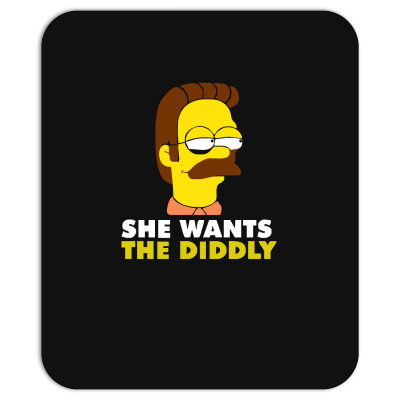 Ned Flanders  She Wants The Diddly Mousepad Designed By G3ry