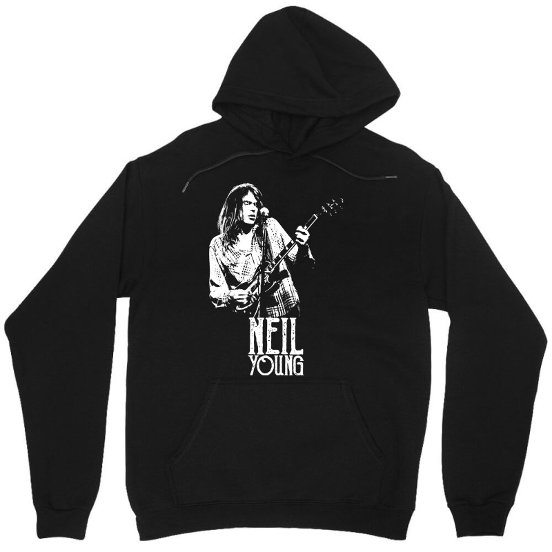 Young Neil - The White Stencil Unisex Hoodie | Artistshot