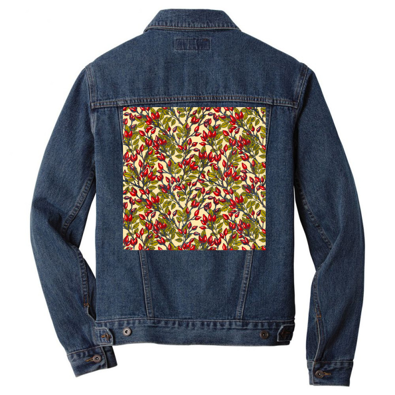 Wild Rose Hips T  Shirt Rose Hips T  Shirt Men Denim Jacket | Artistshot