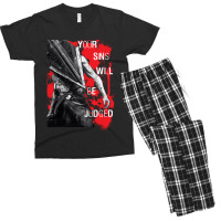 Your Sins Will Be Judged...again Men's T-shirt Pajama Set | Artistshot