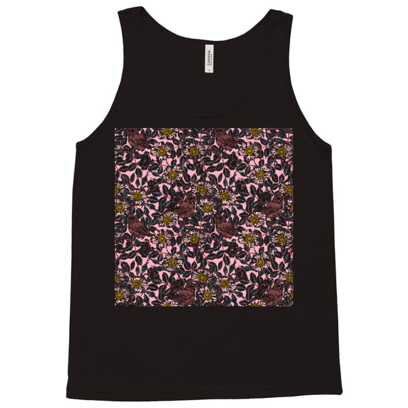 Wild Rose T  Shirt Wrens In The Roses T  Shirt Tank Top | Artistshot