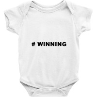 Hashtag Winning Baby Bodysuit | Artistshot