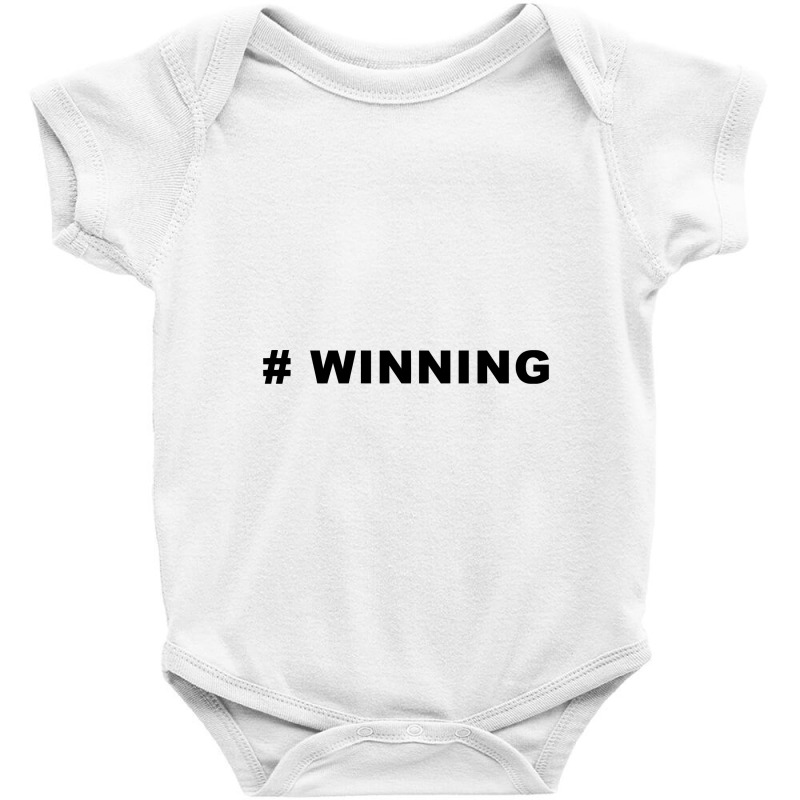 Hashtag Winning Baby Bodysuit | Artistshot