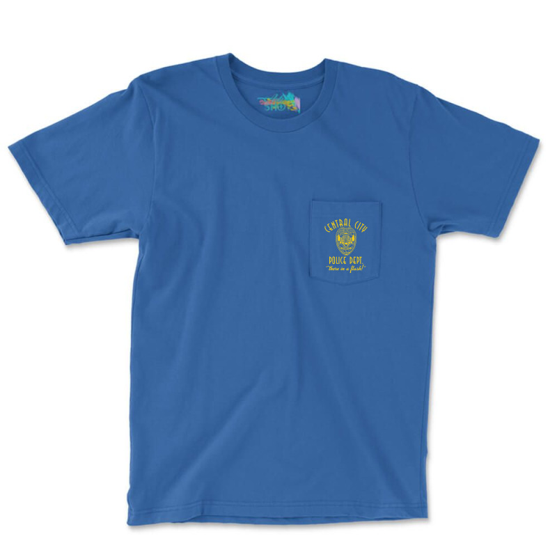 Central City Police Department   The Flash Pocket T-shirt | Artistshot