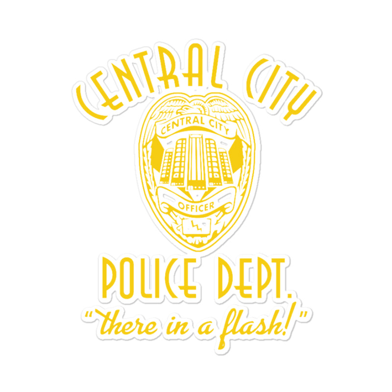 Central City Police Department   The Flash Sticker | Artistshot