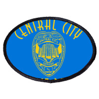 Central City Police Department   The Flash Oval Patch | Artistshot