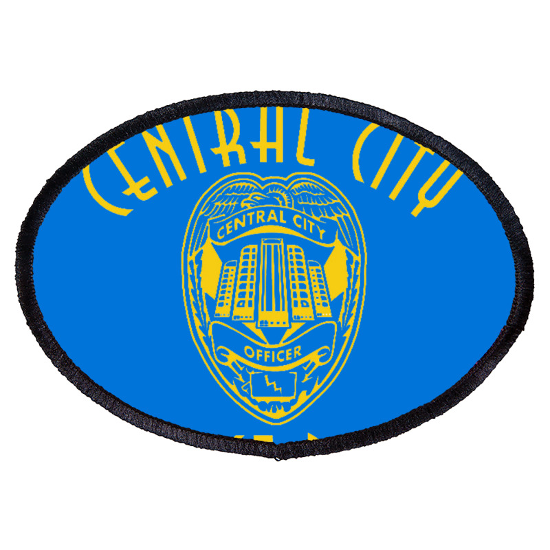 Central City Police Department   The Flash Oval Patch | Artistshot