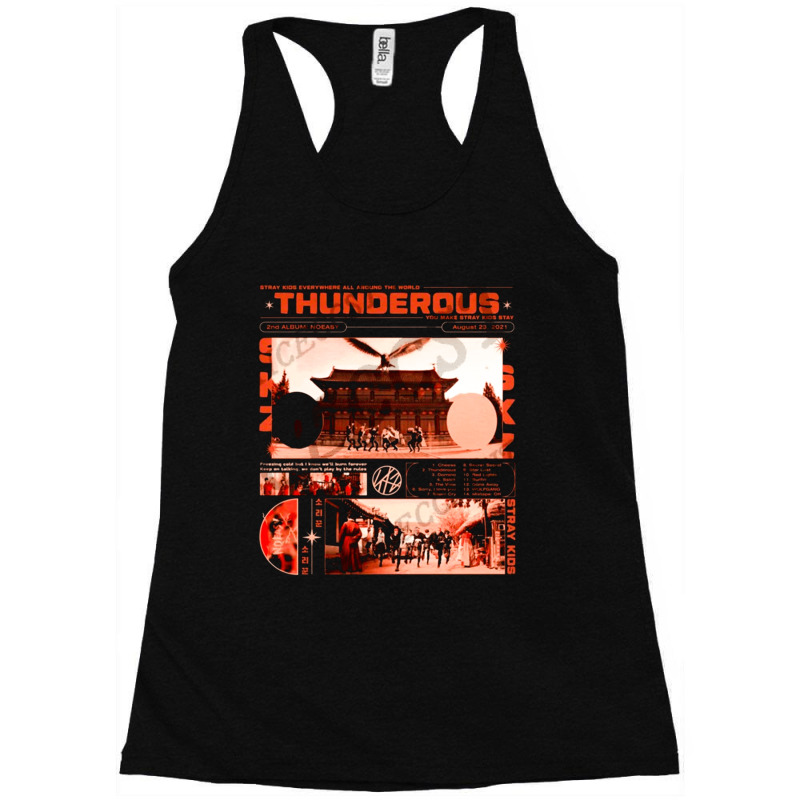 Stray Kids Thunderous, Stray Kids, Thunderous, Stray Kids Thunderous V Racerback Tank by SHODSPADS | Artistshot