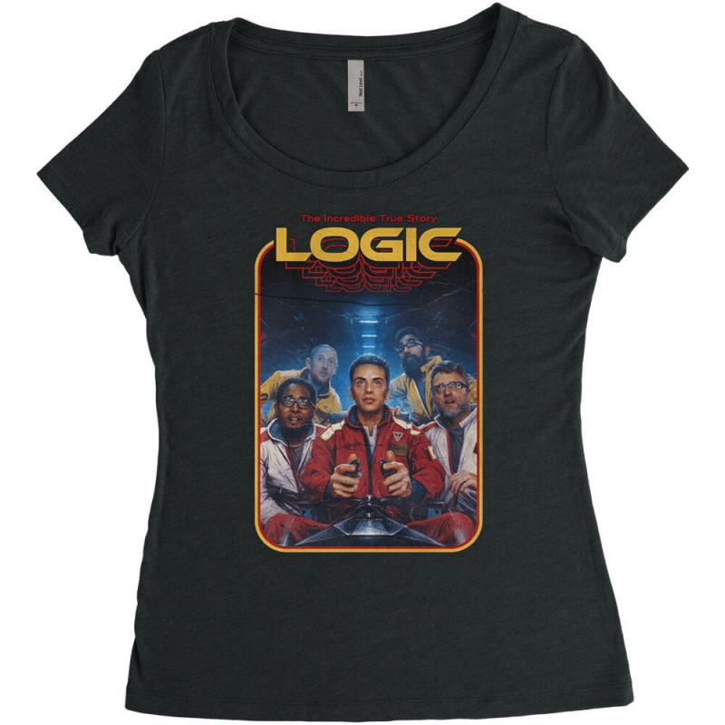 The Incredible True Story, The Incredible True Story Logic, The Incred Women's Triblend Scoop T-shirt by SHODSPADS | Artistshot