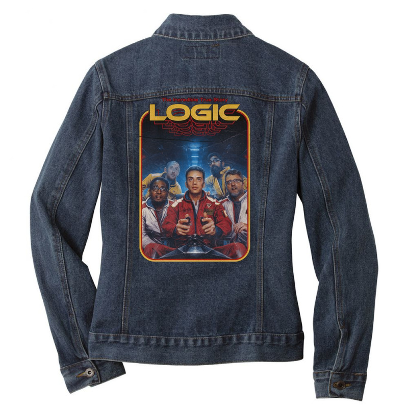 The Incredible True Story, The Incredible True Story Logic, The Incred Ladies Denim Jacket by SHODSPADS | Artistshot