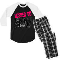 Zen Music Arcade Apart Men's 3/4 Sleeve Pajama Set | Artistshot