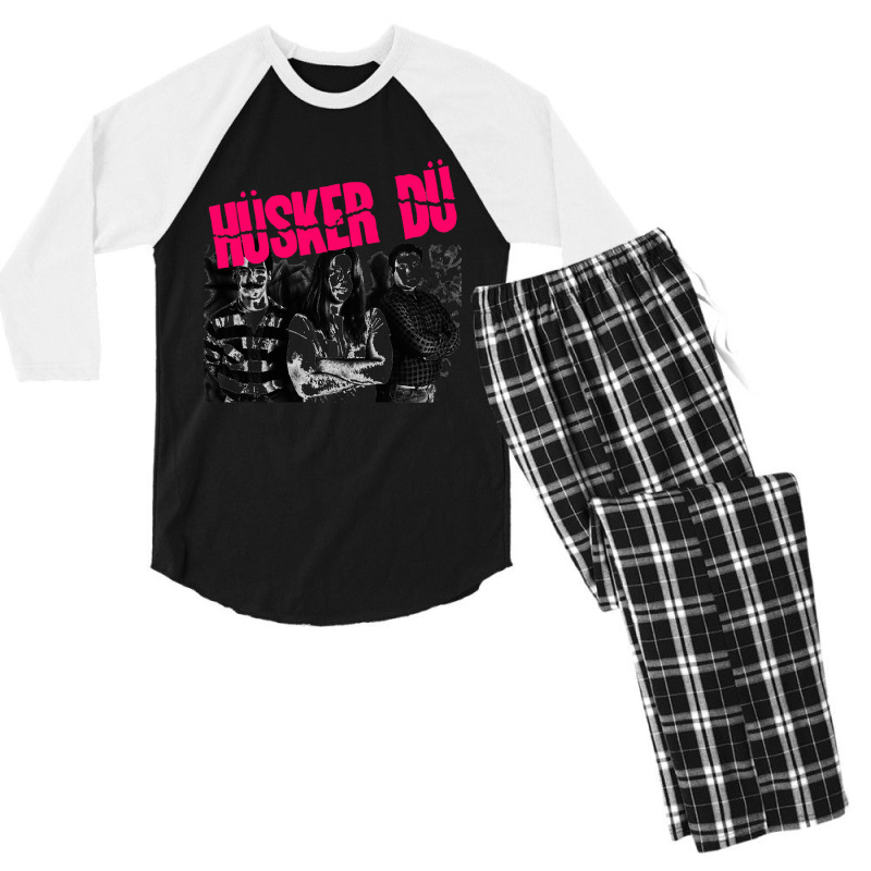 Zen Music Arcade Apart Men's 3/4 Sleeve Pajama Set | Artistshot