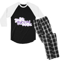 C:\users\user\desktop\design\8092. Olivia Rodrigo Sour\1\brutal Olivia Men's 3/4 Sleeve Pajama Set | Artistshot