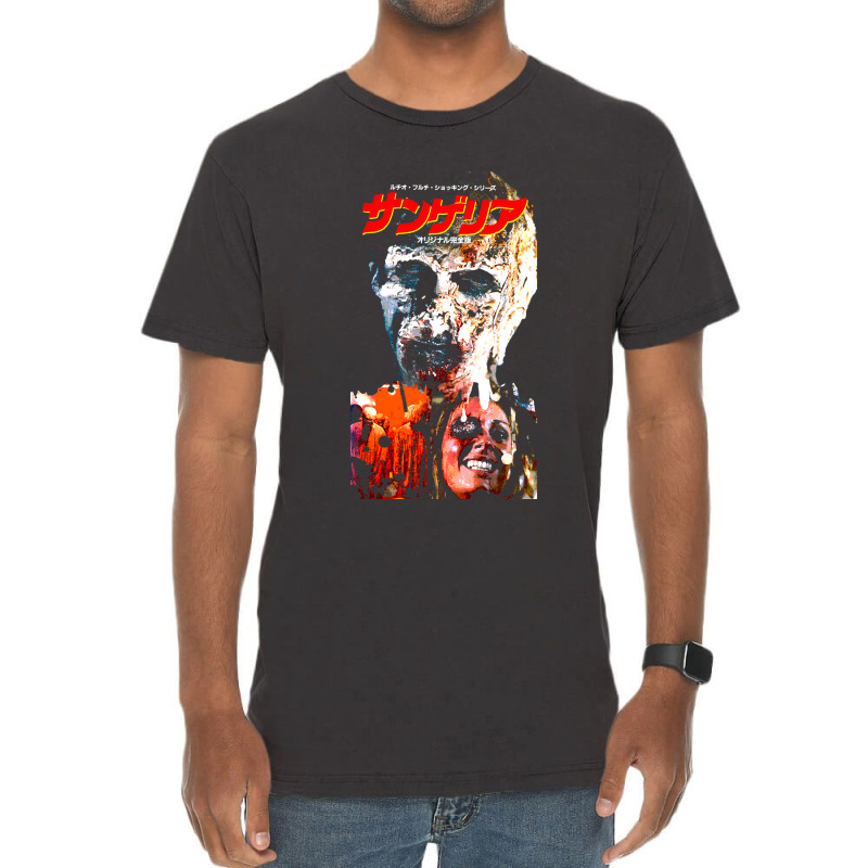 Zombie Black Vintage T-shirt | Artistshot