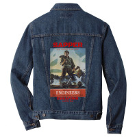 Sapper Army Combat Engineer Corps Veterans And Military Men Denim Jacket | Artistshot