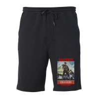 Sapper Army Combat Engineer Corps Veterans And Military Fleece Short | Artistshot