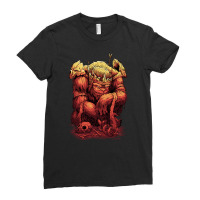 King Of The Apes, The King Of The Apes, King, King Of The Apes Art, Ki Ladies Fitted T-shirt | Artistshot